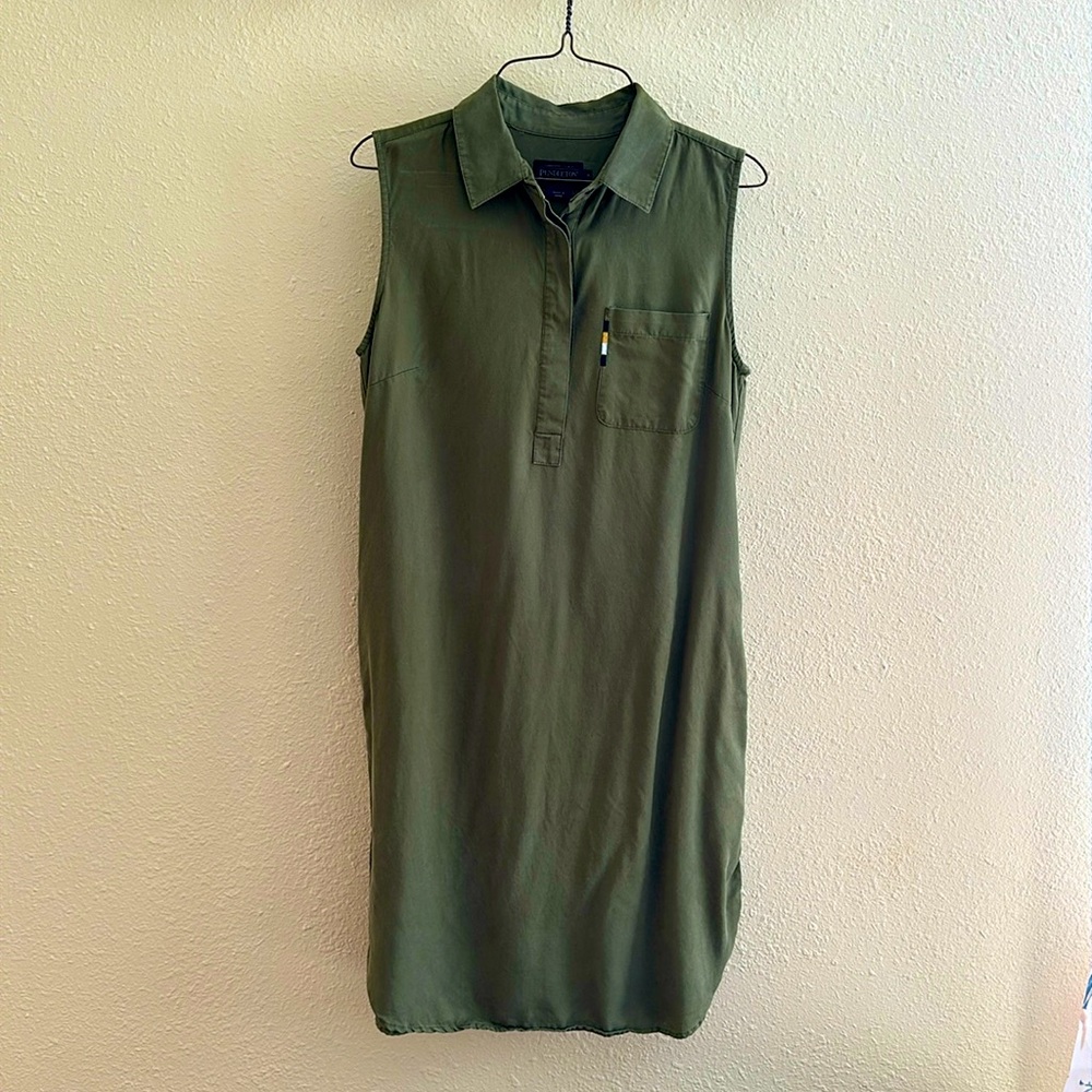 Pendleton Embroidered Collared Dress - image 1